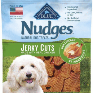 Blue nudges jerky cuts
